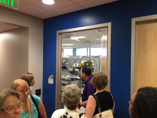 Members touring UF Innovate